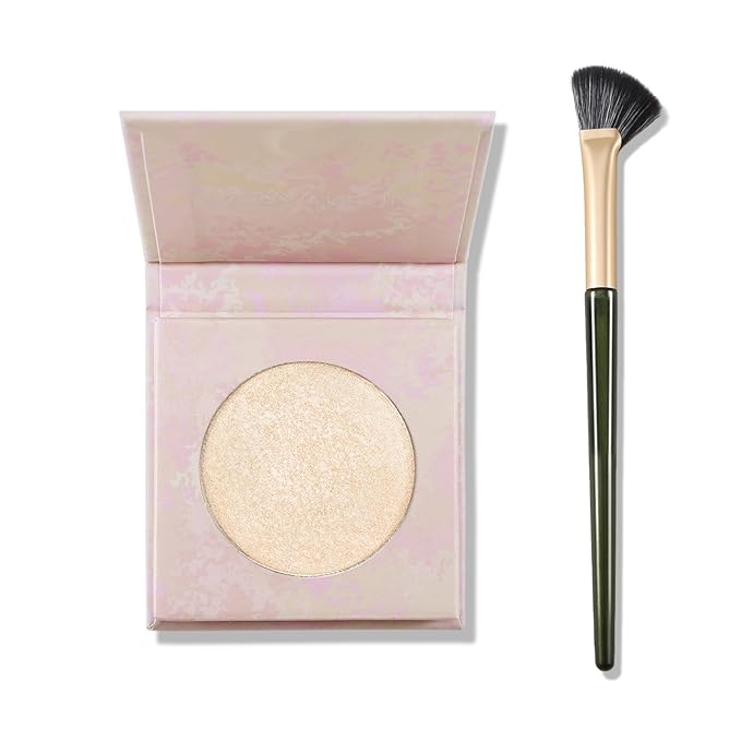 Face Highlighter Makeup Palette, Shimmer Glitter Diamond Sparkly