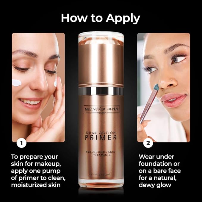 Dual-Action Face Primer - | Hydrating Makeup Primer Skin Tone 30 mL