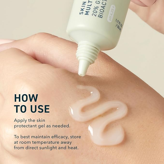 Skin Utility Gel, Moisturizing Protectant. Lightweight Multi-Purpose Face and Body Cream for Dry Skin, Hand Cream for Cracked Hands. Soothing Barrier Support with 20% Glycerin