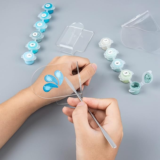 Framendino, 6 in 1 Set Hand Makeup Mixing