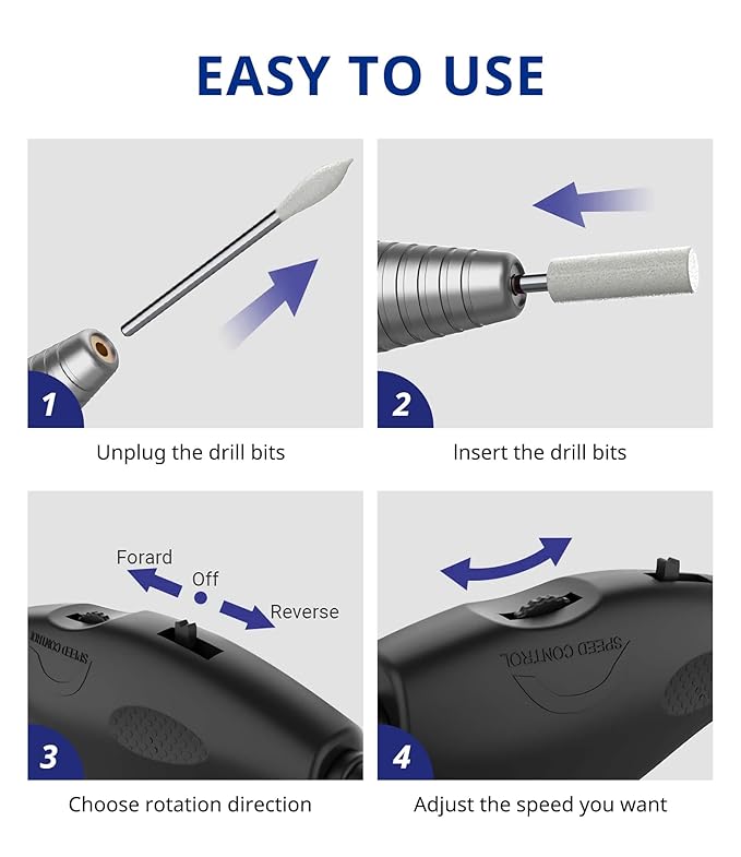Airsee n24 portable electric nail