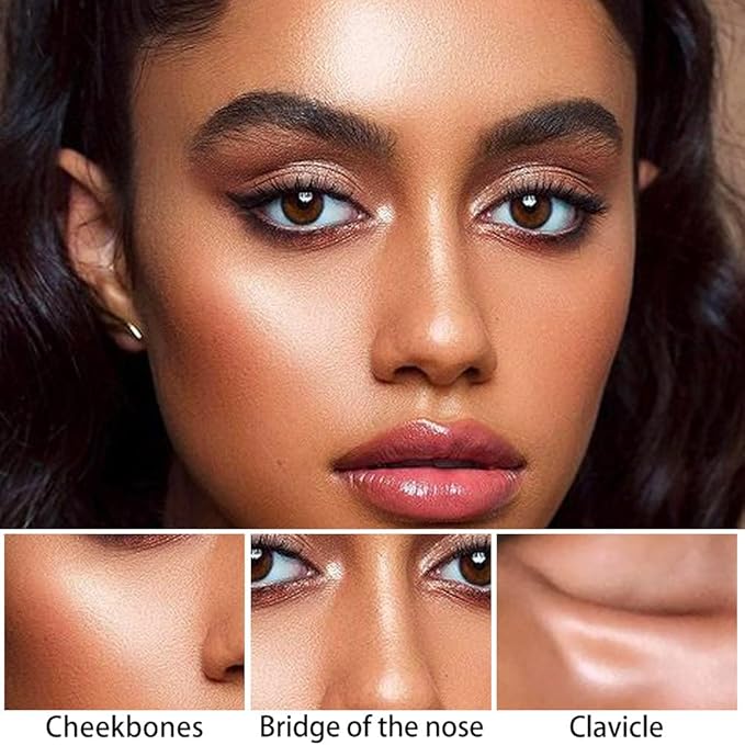 evpct 2Pcs Cream Contour Foundation Stick for Neutral