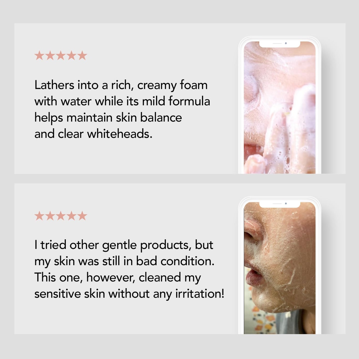 KIOSKIN 98% Reduction in Pore Impurities & 92% Less Sebum – Improves Blackheads & Whiteheads by 36% – Soothes & Strengthens Skin Barrier with D-Panthenol – Korean Skincare Best Cleansing Foam