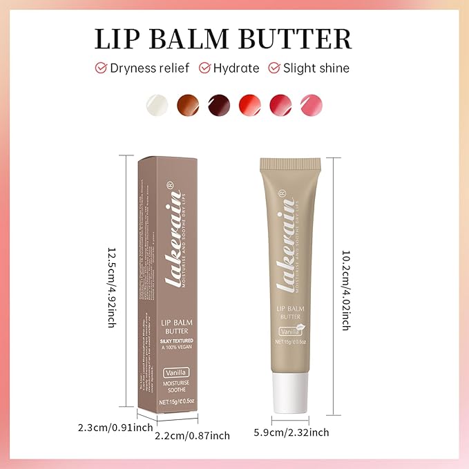 Erinde 3 Colors Lip Butter Balm Lips