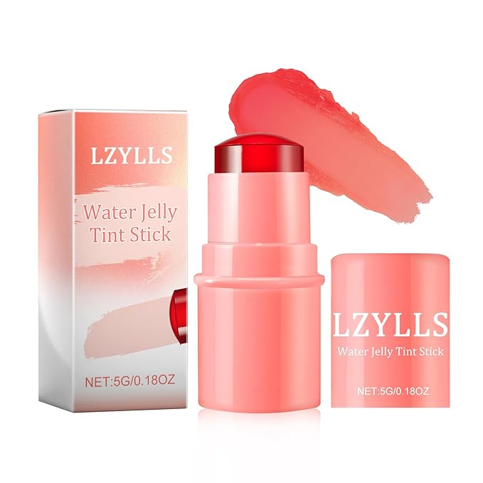 Cream Blush Stick with Brush,Waterproof Multi Cream Blush Skin G1