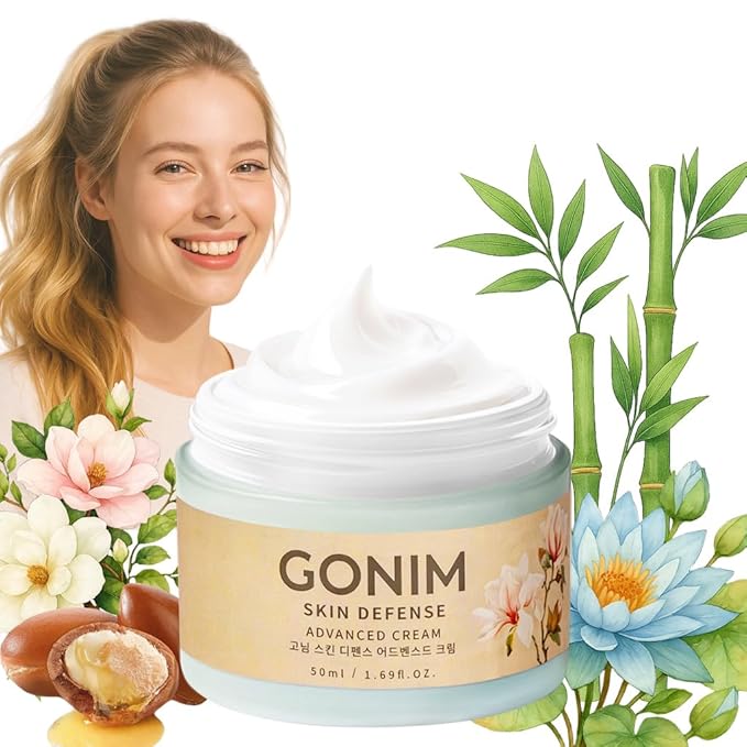 Face Moisturizer Korean Skin Care, Anti Aging Support with Collagen Activation,Skin Barrier Repair Face Cream, Daily Face Moisturizer for Dry, Sensitive Oily Skin,Shea Butter Hydration 1.69fl.oz