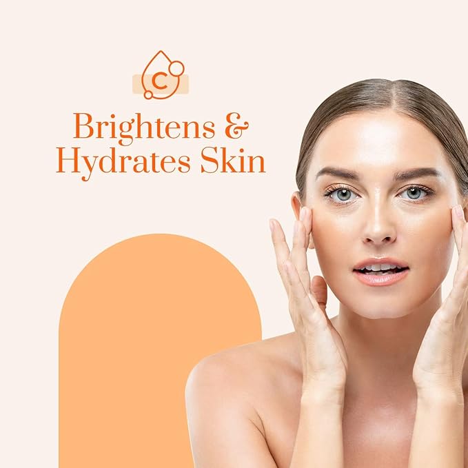Vitamin C & Collagen Face Mask - Dermatologist Tested - Diminishes Fine Lines & Wrinkles, Anti-Aging, Natural Ingredients, Cruelty-Free Korean Skin Care - All Skin Types