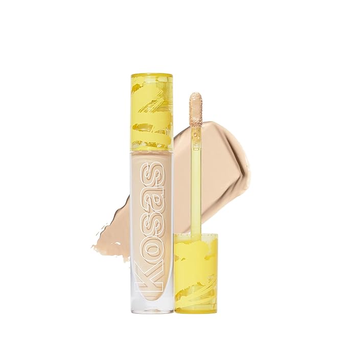 Kosas Revealer Concealer - Medium Coverage Makeup with 04 N)