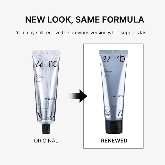 Pure Perfection Cream, Vegan Korean Facial Moisturizer, Barrier Moisturizer Cream with 10% Panthenol, for Dry and Irritated Skin (50ml / 1.69 fl. oz.), Korean Skin Care