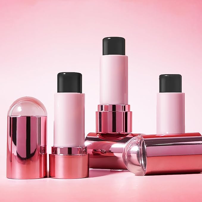 Color Changing Blush Stick for Cheek Lip, Black
