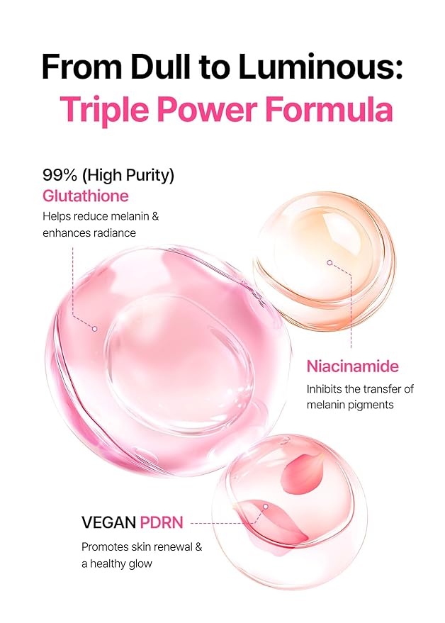 Snp 99% Glutathione + PDRN + Niacinamide Facial Toner Pads | Treat Blemishes Exfoliating Pad | LHA, PHA Acne Pad | Bamboo & Vitamin C, E, Ferulic Acid Double-Sided Patch | Korean Face Pads | 60 Sheets
