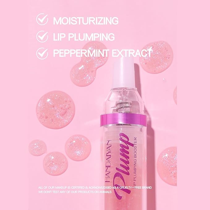 6pcs Lip Plumping Booster Gloss Set, Lips