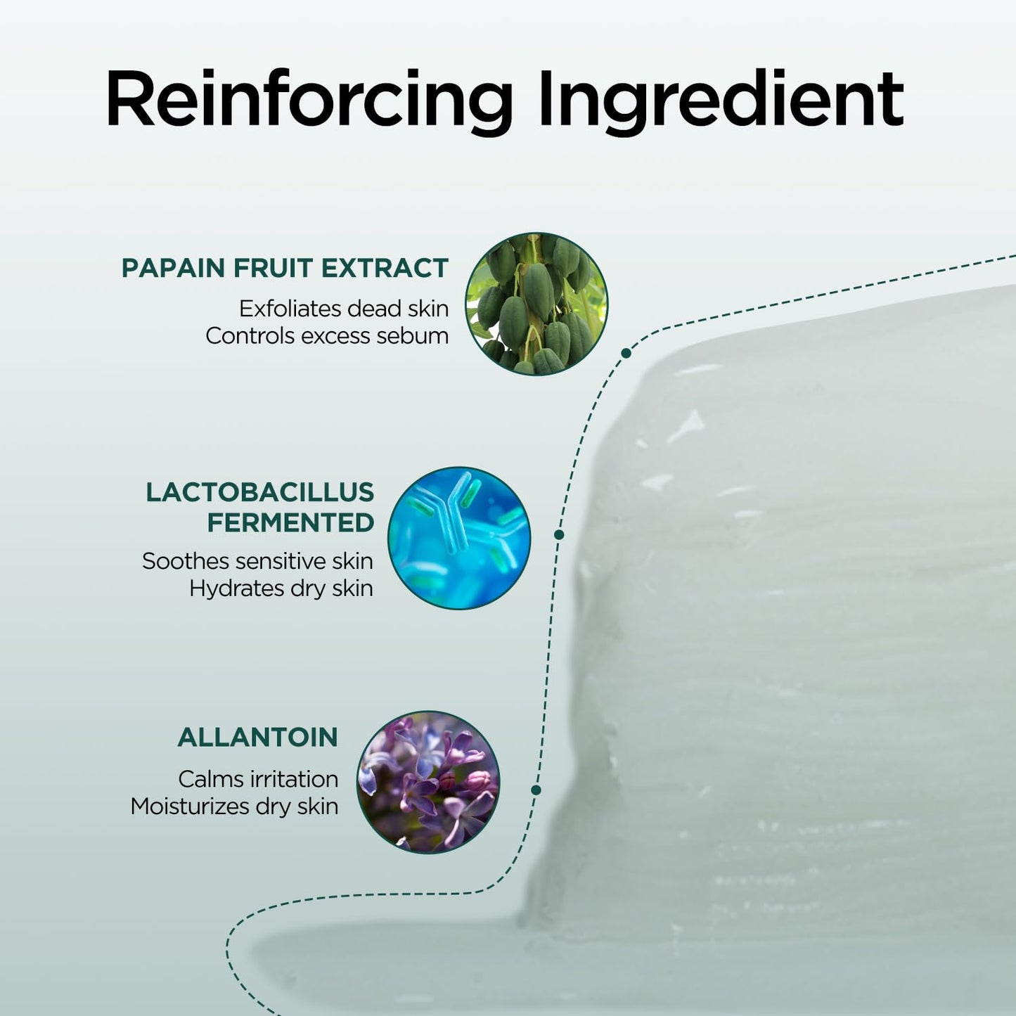 P.CALM Barrier Cycle Daily Sheet Mask – 30-Day Sheets with Papaya Extract & Allantoin for Sebum Care & Moisturizing, Korean Skincare (350g / 12.35 oz)