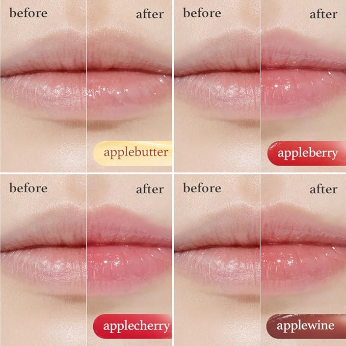 NOONI Vegan Appleberry Lip Mask Overnight – Hydrating Lip Balm & Butter with Shea Butter & Vitamins | Soothing Moisturizer, Softening Treatment for Dry Lips, 0.42 oz