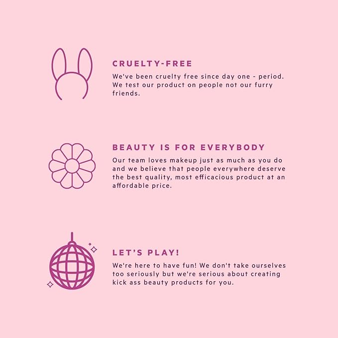 FLOWER BEAUTY Bitten Lip Stain | Vivid Long Lasting Water-based Lips Tint | High Color Moisture Marker | Make Up | (Tempt) (Pack of 2)