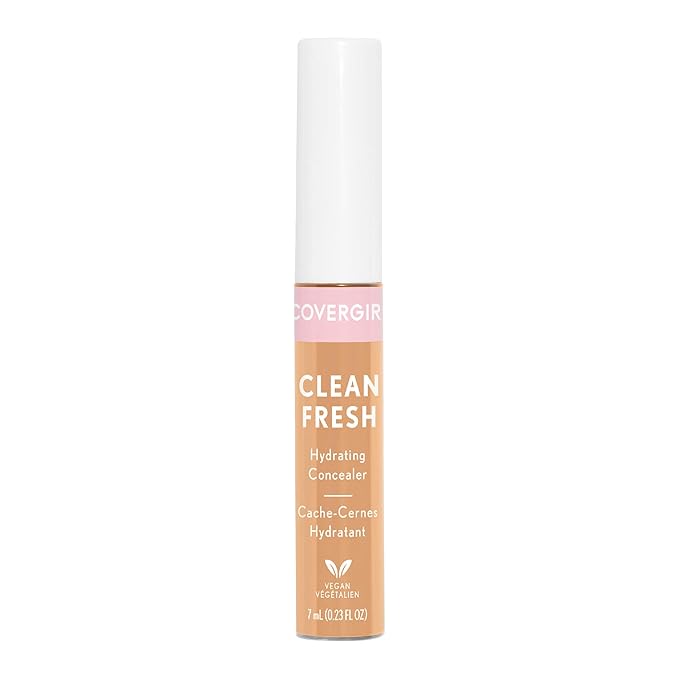 COVERGIRL Clean Fresh Hydrating Concealer, Light Medium, 0.23