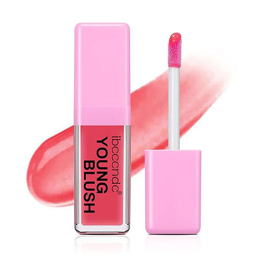 CAHIUYOA Pink Liquid Blush Oil Clear Liquid Blush for Women