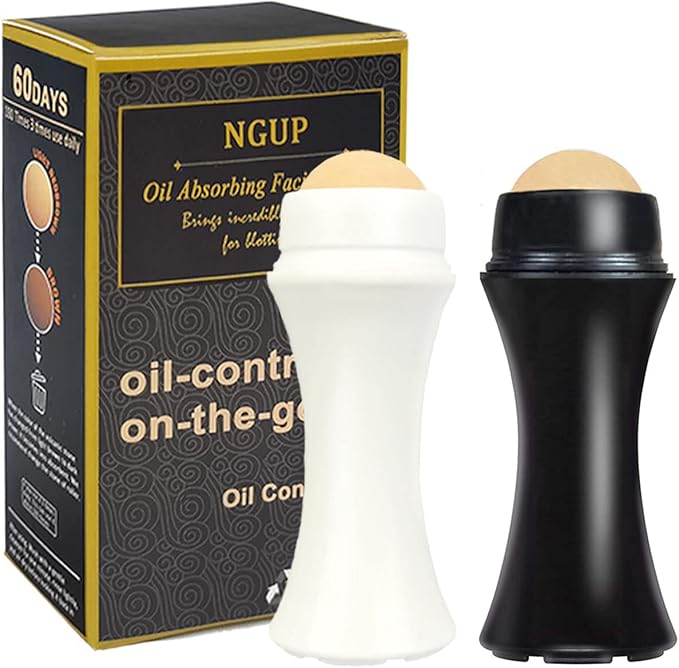 2Pcs Volcanic Face Roller Oil Control On The Face