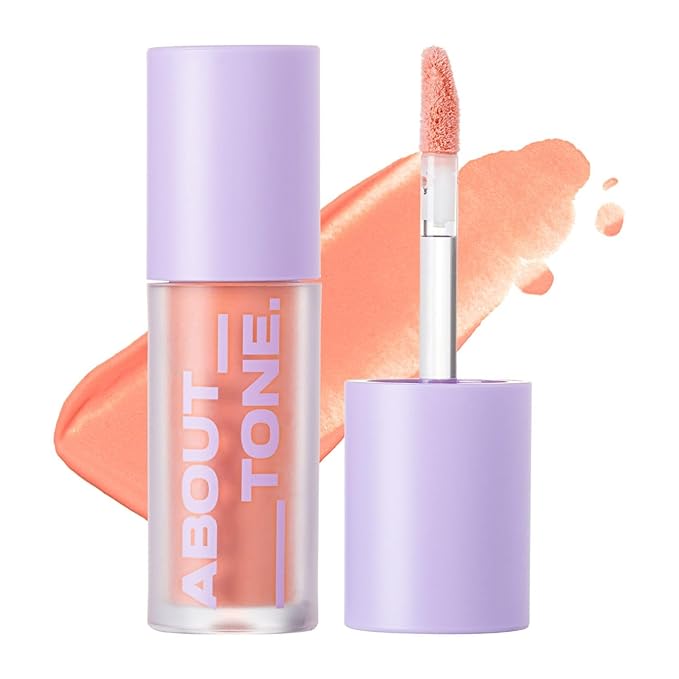 Fluffy Air Blusher 5 Colors - Lightweight Melting DEAR PEACH)