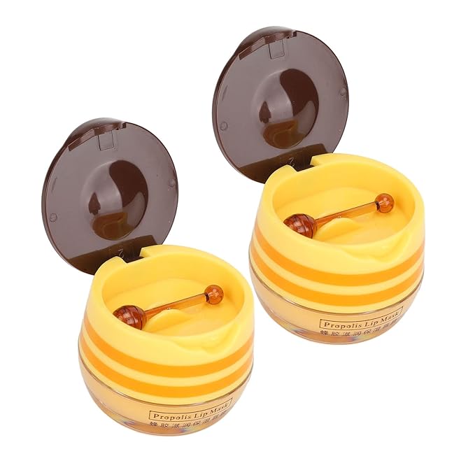 2pcs Honey Lip Balm, Lip Hydrating