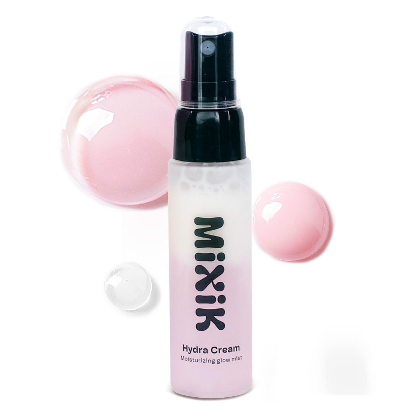 MIXIK Hydra Cream Moisturizing Face Mist Spray - Hydrating Face Mist Korean Skincare, Facial Hydrating Mist made of Plant Oil, Rose Water, Squalene, Ceramide (30 ml (1.0 fl oz) Travel Size)