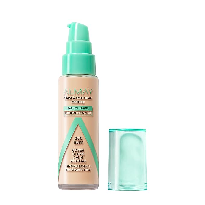 Almay Clear Complexion Acne Foundation Makeup with Salicylic fl oz.
