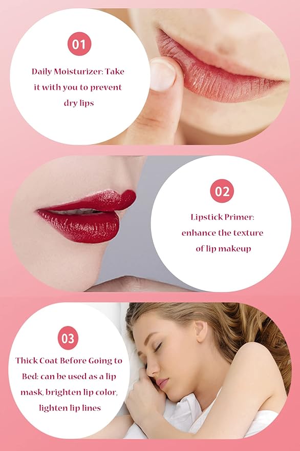 6 PCS Hydrating Lip Balm Aloe