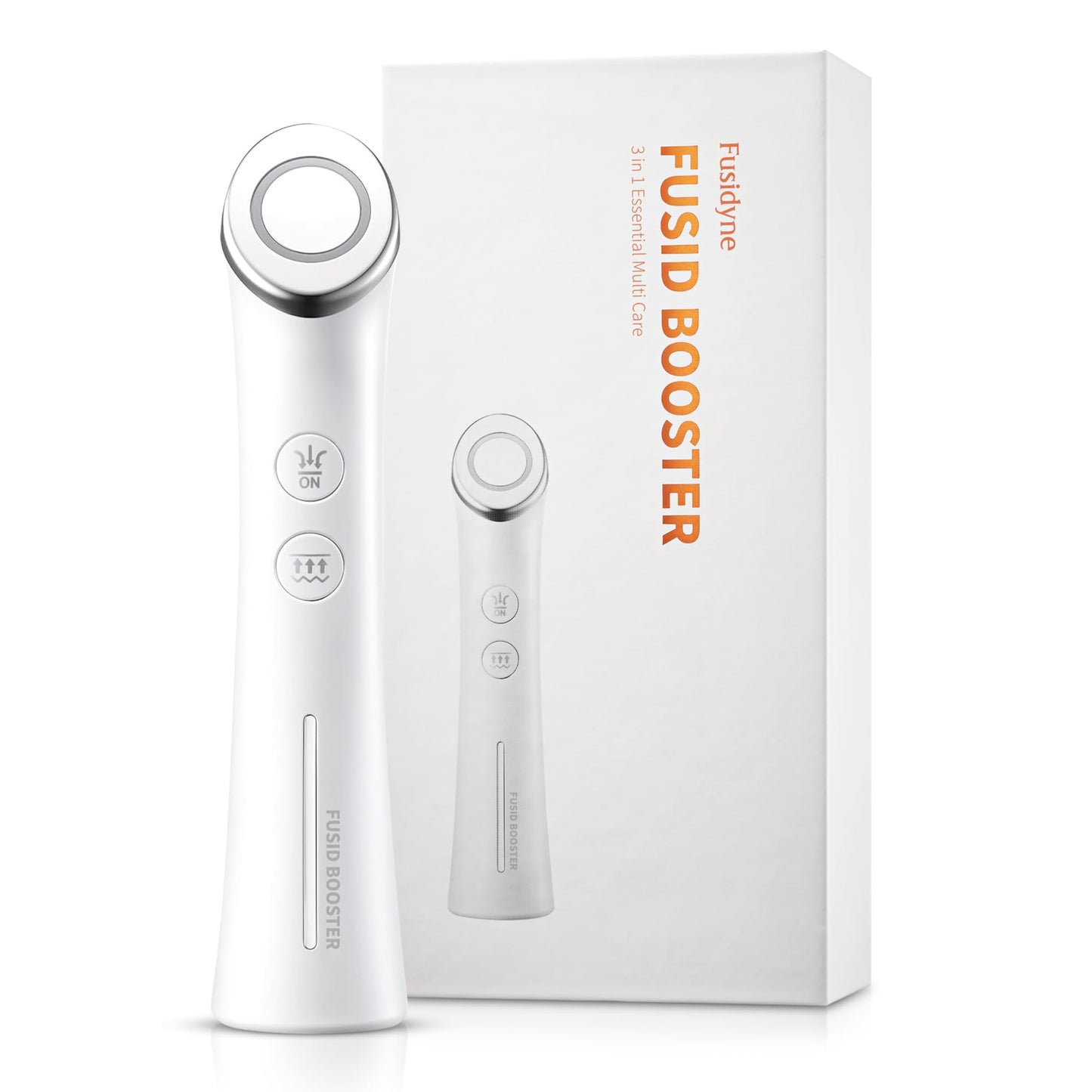 Fusidyne Fusid Booster - - Microcurrent Facial Toning Tool. Korean Skincare for Skin Elasticity, Density, Radiance. Multi-Functional Skin Tightening Massager