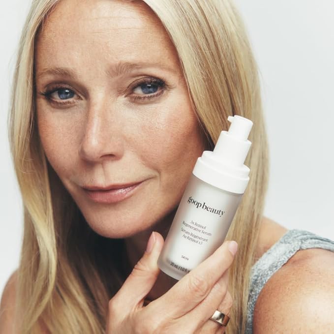 goop Beauty 3x Retinol Regenerative Serum | Face Serum to Reduce the Look of Deep Wrinkles, Pores, & Texture | Granactive Retinoid, Encapsulated Retinal, & Encapsulated Retinol | 1 fl oz