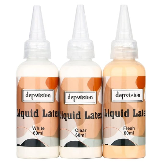 Depvision Liquid Latex 3 Colors Set White Fresh 60ml