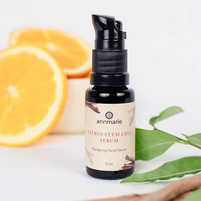 Annmarie Skin Care Citrus Stem Cell Serum - Plant Based Stem Cells with Licorice Root + Uva Ursi Extracts (15 Milliliters, 0.5 Fluid Ounces)