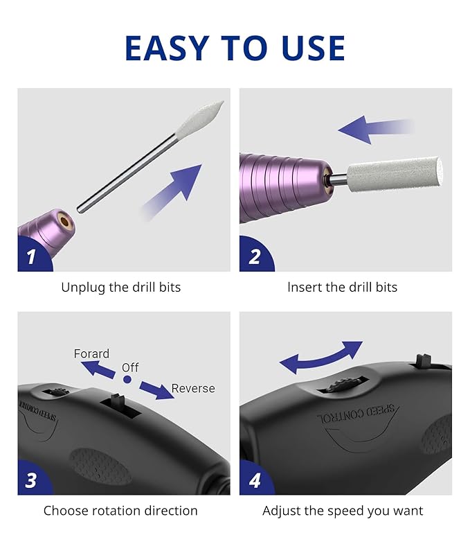 Airsee n24 portable electric nail