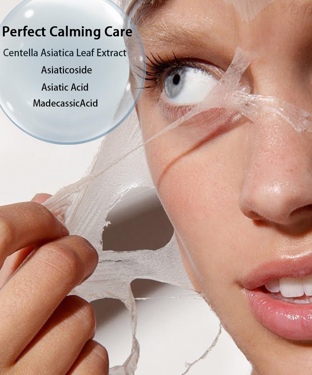 MEDB Korean Wrapping Peel-Off Face Mask for Elasticity, Hydrating & Glow,Face Masks Skincare with Patent Certified,Hydrating Face Masks for Skin Care 8ml x 5ea