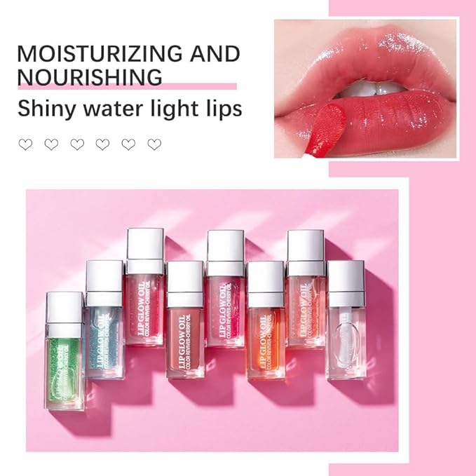 Hydrating Lip Glow Oil, Moisturizing Lip