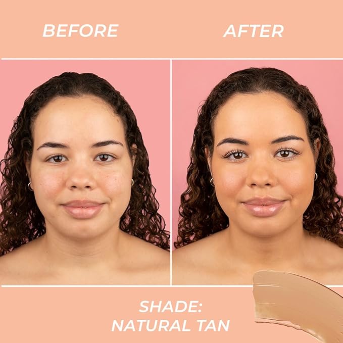 MCoBeauty Miracle BB Cream, Natural Tan, Skin-Perfecting Coverage Free Cosmetics