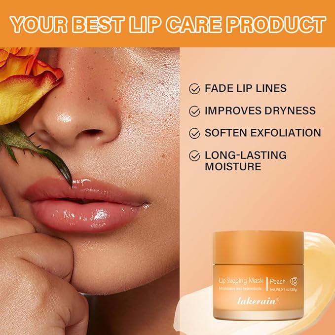 Lip Sleeping Mask,lip Mask With Vitamin (03#grapefruit)