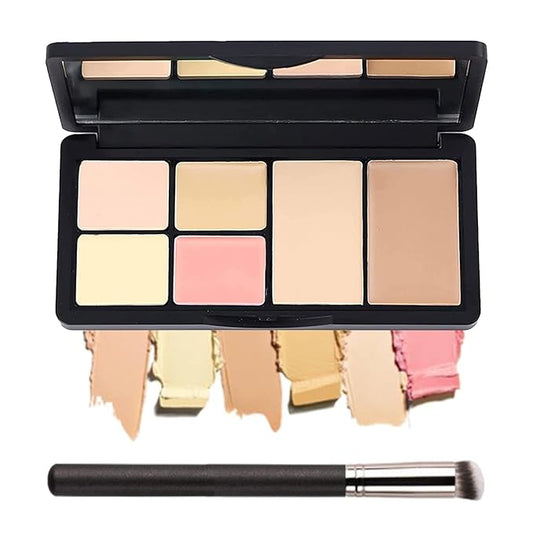6 Colors Correcting Concealer Palette, Makeup Cream Contour