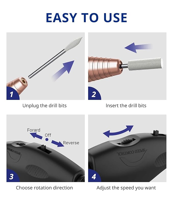 Airsee n24 portable electric nail