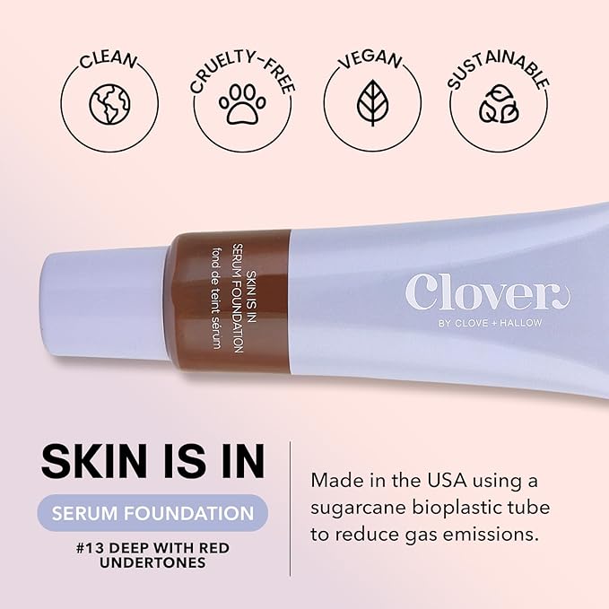 Clover Skin Is In Serum Foundation | Hydrating 30 ml