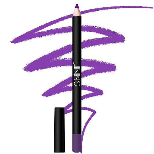 ISMINE One Purple Lip Liner, Professional Matte Lip Pencil Waterproof Long Lasting Smooth Natural Lip Liner (#21)