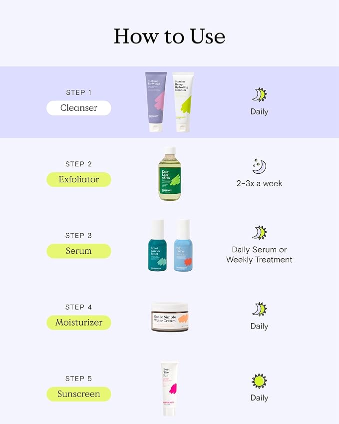 KraveBeauty Matcha Hemp Hydrating Cleanser, Non-Stripping