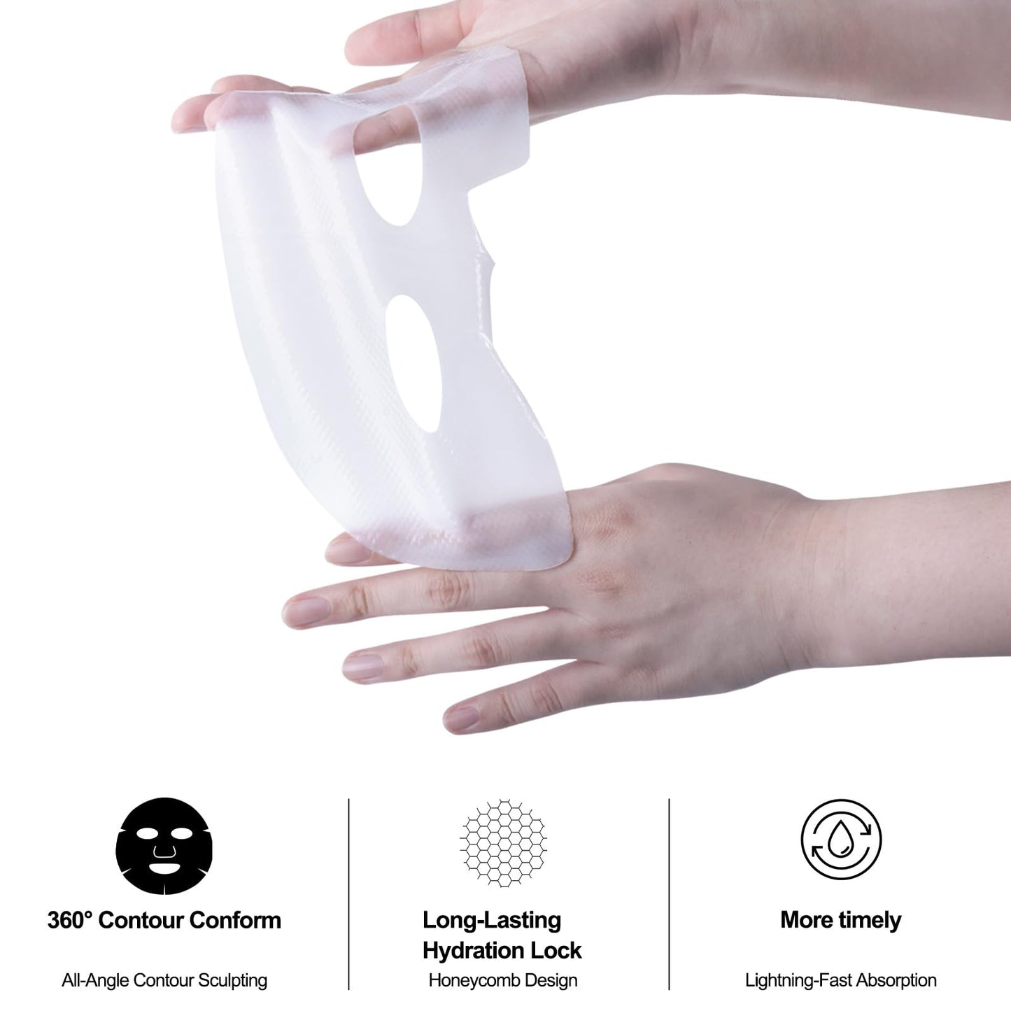 30ml Deep Collagen Anti-Wrinkle Lifting Mask (32g x 10 ae) – Facial sheet masks with low molecular weight collagen, Hydrate, Lift & Smooth Wrinkles for Travel & Daily Use, Korean Skin Care