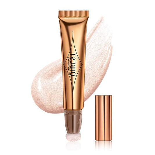 MEICOLY Liquid Highlighter Beauty Wand,Highlight Stick with Cushion