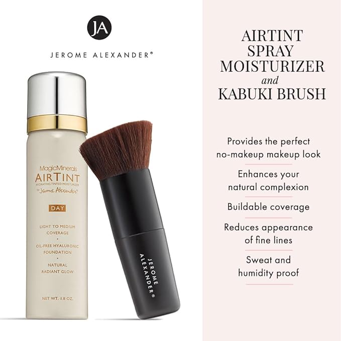 Jerome Alexander MagicMinerals AirTint Tinted Moisturizer AirBrush Spray