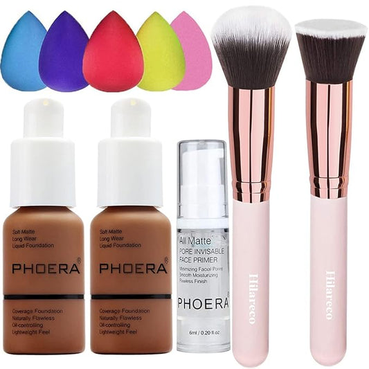 PHOERA Foundation Makeup for Wome Full Coverage Foundation 30ml