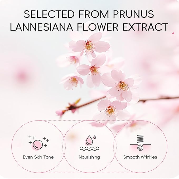 Sakura Skincare Set for Teen Girls 10-12,Skin Care Sets & Kits,33PCS Teenage Girls Gifts,Complete Pamper Face Care Sets for Women,Daily Facial Skincare Routine (One Size, Cherry Blossom-StyleD)