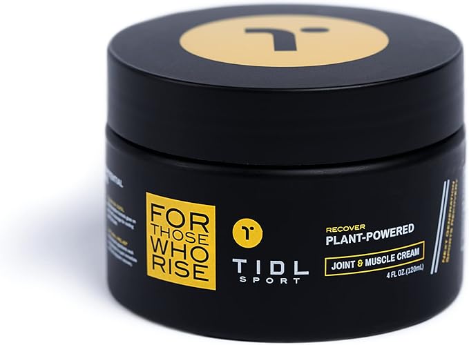 TIDL Cryotherapy Pain Relief Cream, 3 Oz, Targeted Neck Pain, Joint & Muscle Pain Relief with Organic, Plant-Based Menthol, Instant Cooling for Sport & Post Workout Full Body Recovery