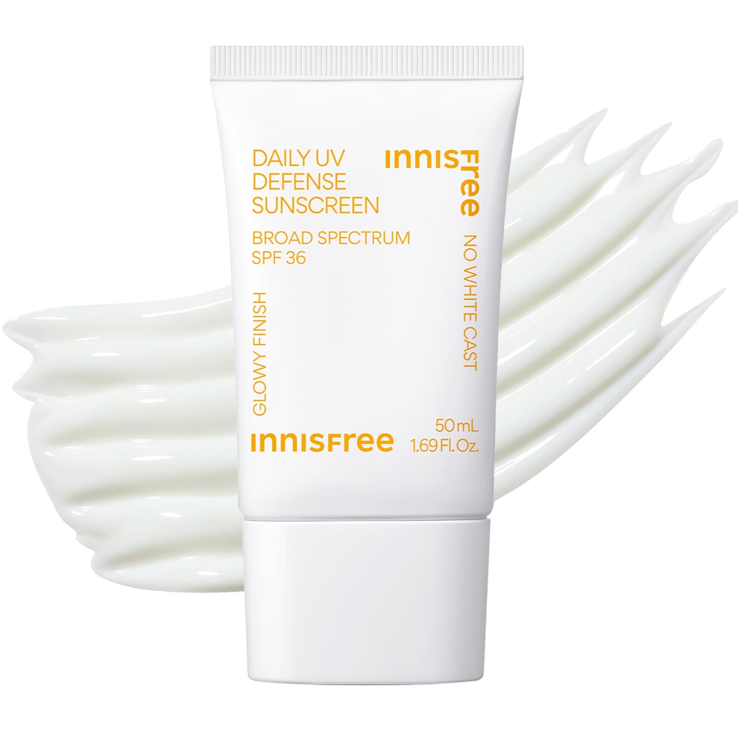 Innisfree Daily UV Defense SPF 36 – Korean Face Sunscreen, Invisible Finish, Broad Spectrum, No White Cast, Lightweight, Hydrating