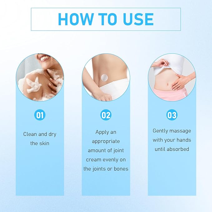 Magnesium Cream for Sleep, Magnesium-Relief Bone Healing Cream, Soothing Magnesium Lotion, Natural Joint Relief Gel for Neck,Waist,Back Hand Feet and Leg,for All Skin Types,4oz/113g(2pcs)