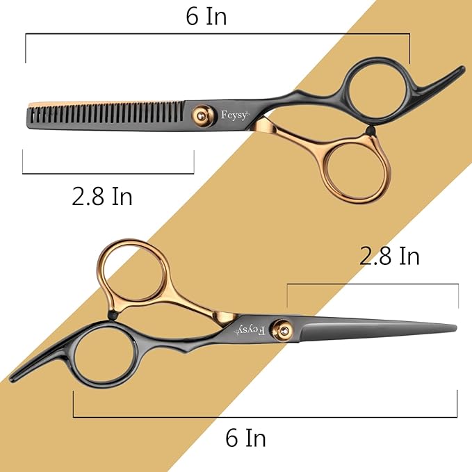 Hair Scissors Barber Shears Set,
